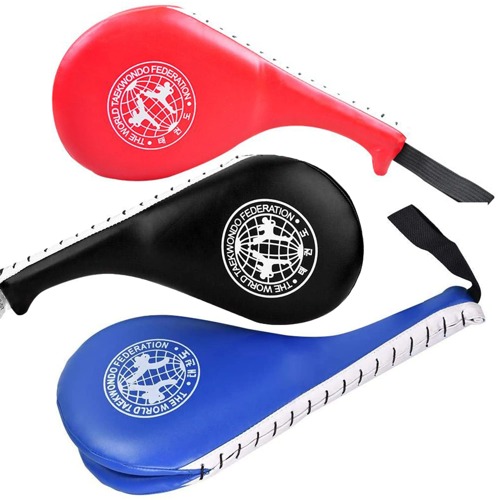 1 piece Taekwondo Kick Pad Double Layer Kick Focus Target Pad Training Foot Pad Martial Arts