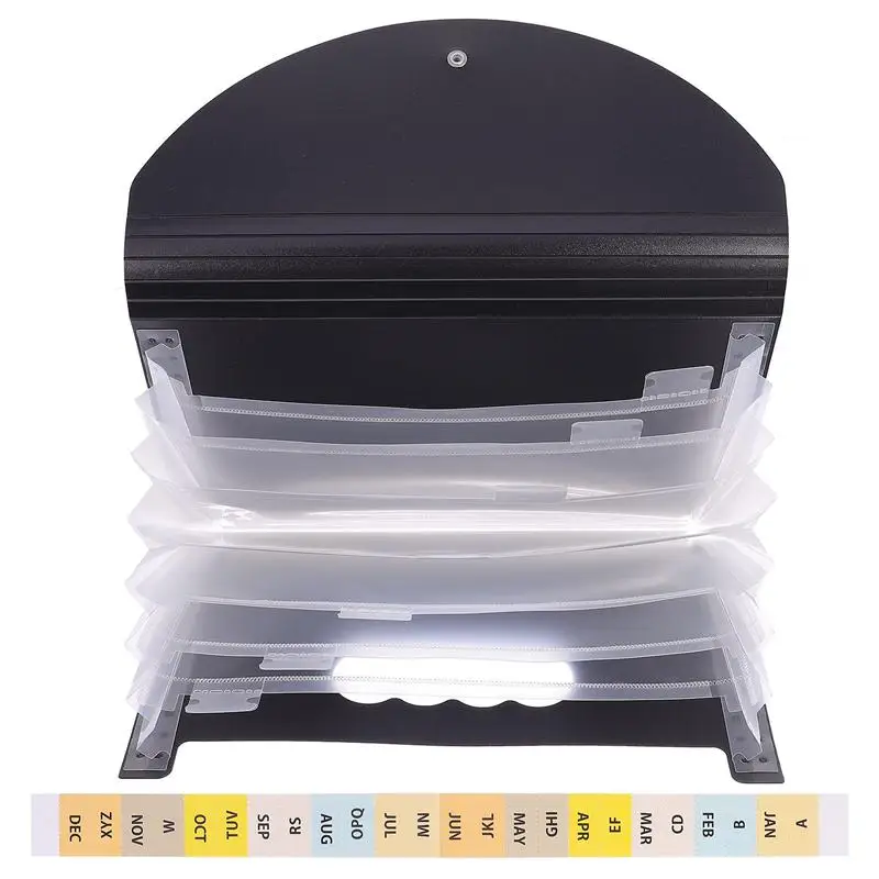 

Plastic B6 File Folder Document Organizer Receipt File Expanding Wallet 8 Pockets Bill Folders Paper Holder Office Supplies