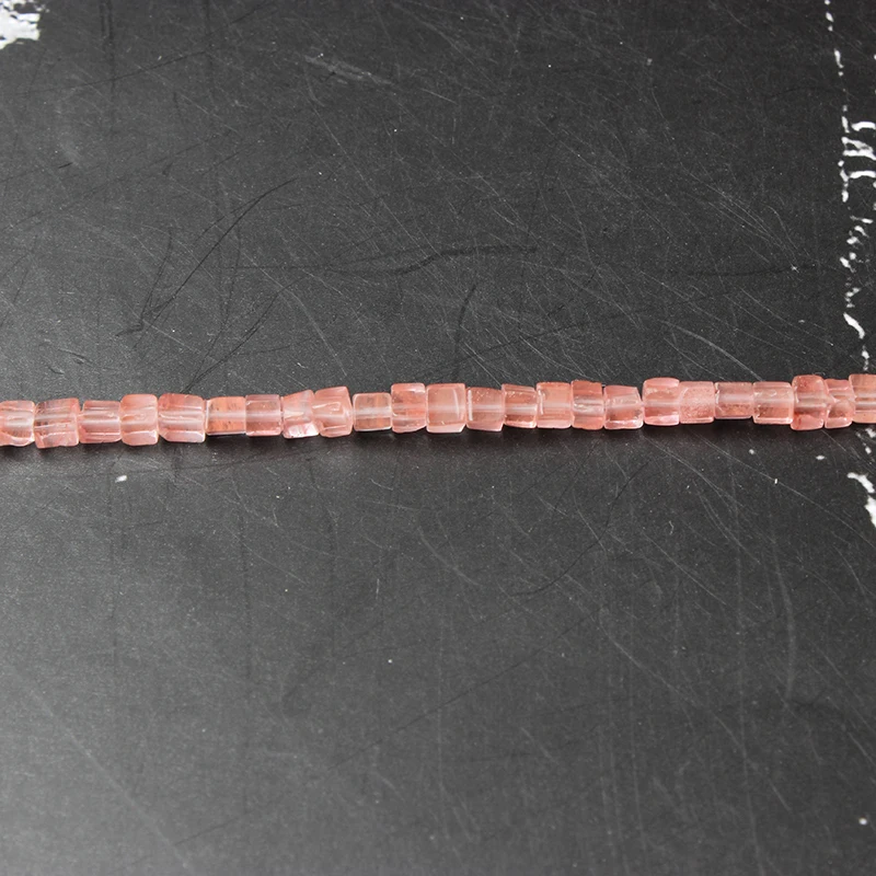 Модные украшения LanLi 4/6 мм квадратные натуральные камни бусы сделай сам для