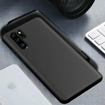 

30pcs/lot For Huawei P30 Pro Shockproof Soft Silicone Phone Case Natural Wheat Straw TPU Case For Huawei P30 Lite