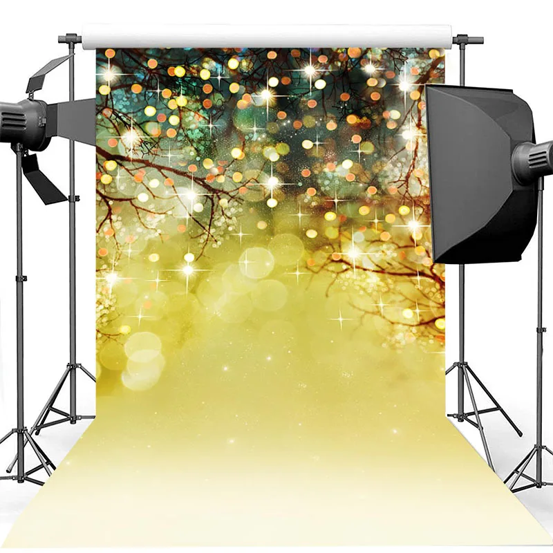 

Glitter Shinny Tree Backdrop Spring Bokeh Children Backgrounds for Photo Studio Newborn Baby Kids Photography Backdrops
