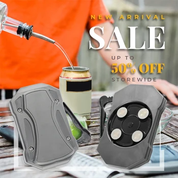 

Go Swing Universal Topless Can Opener The Easiest Can Opener Ez-Drink Opener Bottle Opener Topless beer Can Opener