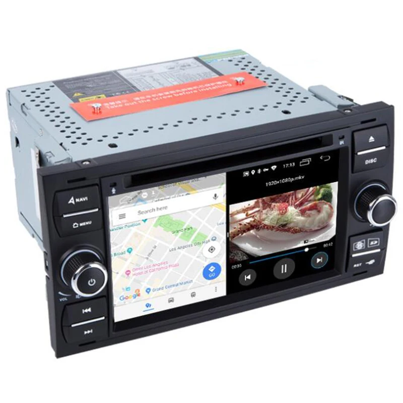 2 Din Android 9,0 dvd-плеер автомобиля мультимедиа FORD Focus II(2005-2007) C-Max(2005-2007) Fusion(2006-2011) радио gps навигация