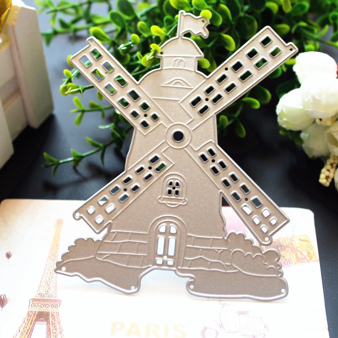 

Windmill Metal Cutting Dies for Craft Dies Scrapbooking DIY Album Embossing Paper Die Cut New Dies for 2019 Decor