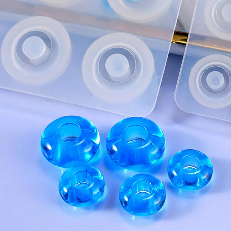 

12/16mm Multiple Slice Round Beads Epoxy Resin Mould Silicone Molds Tools DIY Jewelry Handcraft