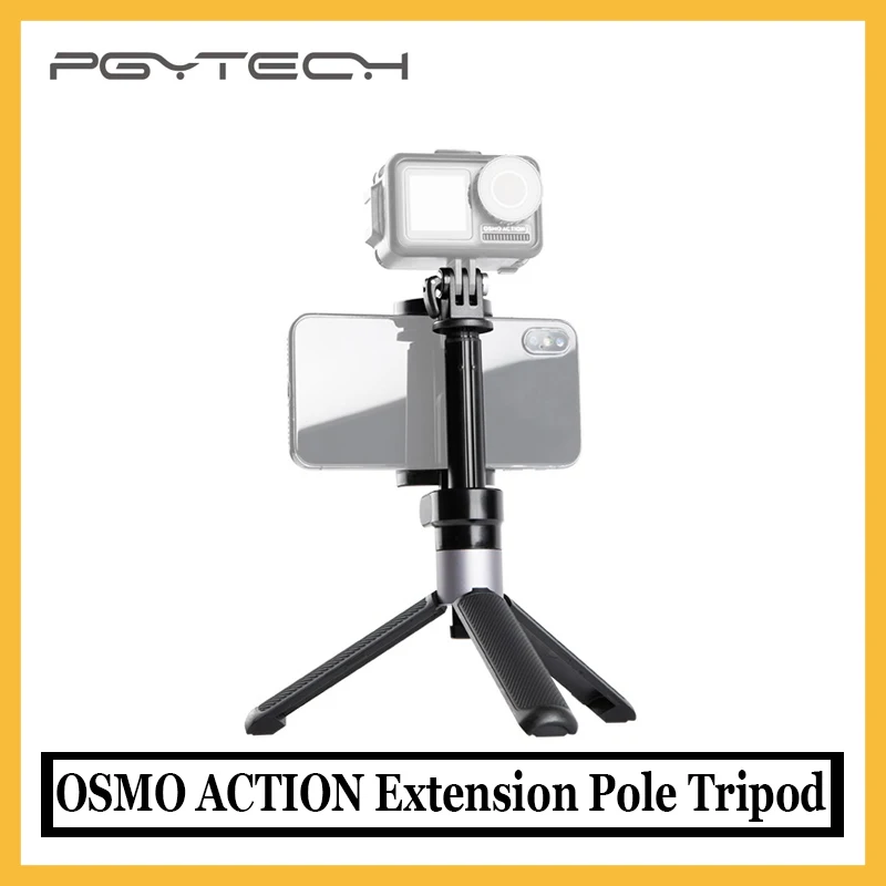 Экшн-удлинитель PGYTECH DJI OSMO штатив + селфи-Палка для Insta360 One X Спортивная камера Gopro