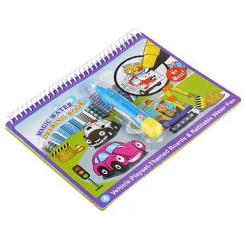 

COOLPLAY Magic Water Drawing Book Coloring Book Doodle with Magic Pen Painting Drawing Board For Kids Toys Toy Birthday Gift