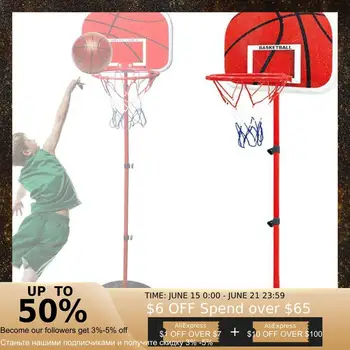 

Basketball Stands Height Adjustable Kids Basketball For Boys Training Goal Set Practice Accessories Hoop Toy Basketball R2G7