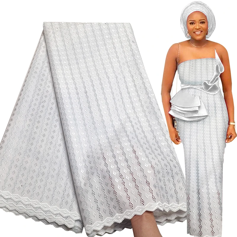 Bestway Белая швейцарская вуаль кружева в Швейцарии африканская полированная сухая