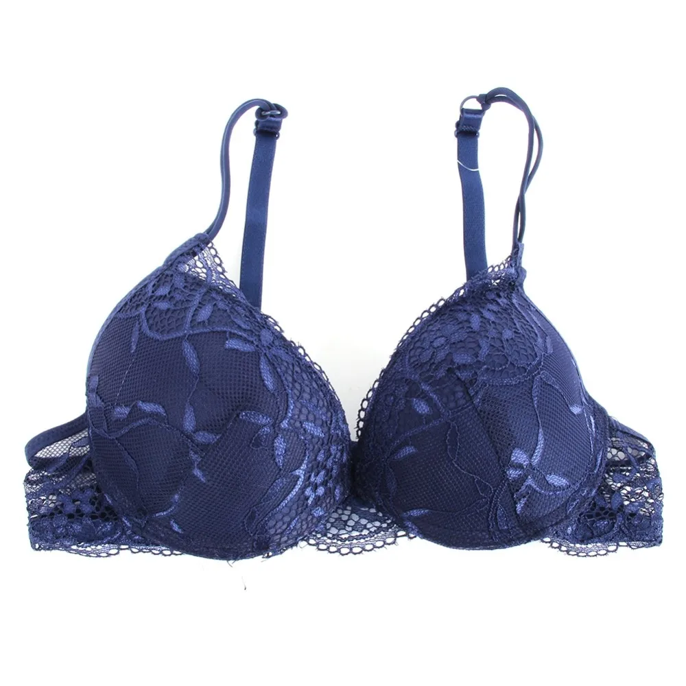 bra and panty Sexy Elegant Bra and Panty Women Set Candy Colors Lady Bra Underwear Satin Lace Embroidery Bras Panties Sets B Cup sexy bra panty set