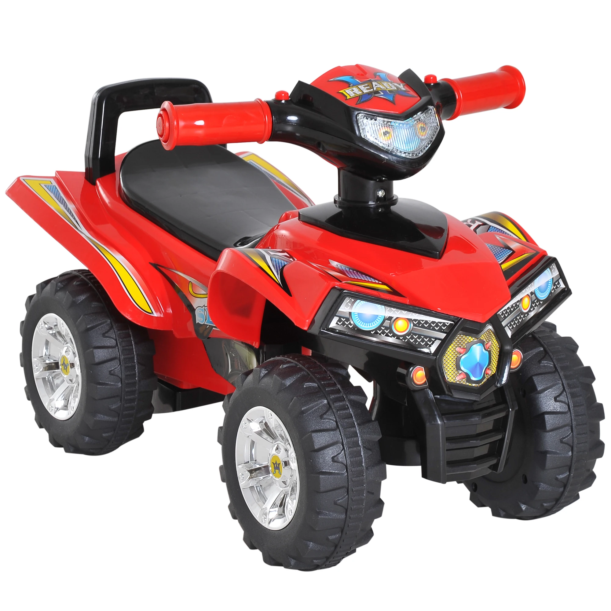 HomCom® Quad Correpasillos Infantil Coche sin Pedales para Bebé