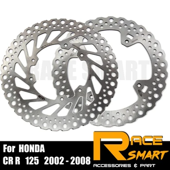 

For HONDA CR R 125 2002 - 2008 Motorcycle CNC Front and Rear Brake Disk Motorcycles Brake Disc rotors CR 125R 2006 2007