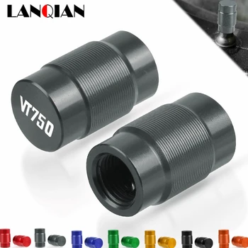 

For Honda shadow vt750 Motorcycle Aluminum Wheel Tire Valve Stem Caps Airtight Covers shadow vt750 LOGO Universal Accessories
