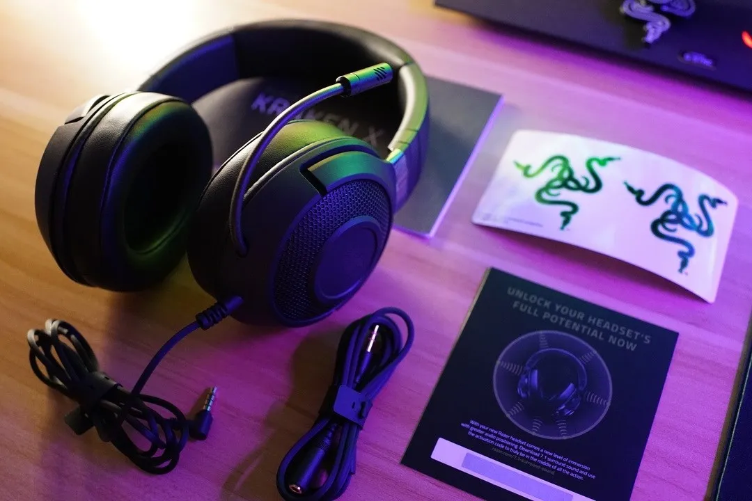 Original Razer KRAKEN X black essential 