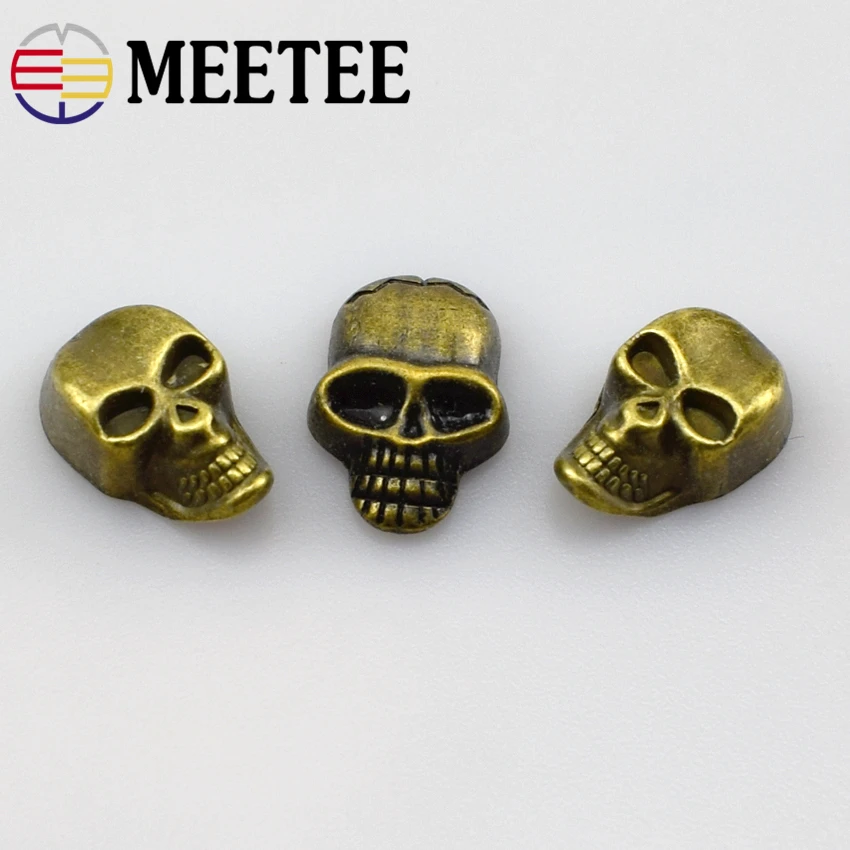 Бронзовая металлическая заклепка с винтами для самостоятельного пошива одежды 20