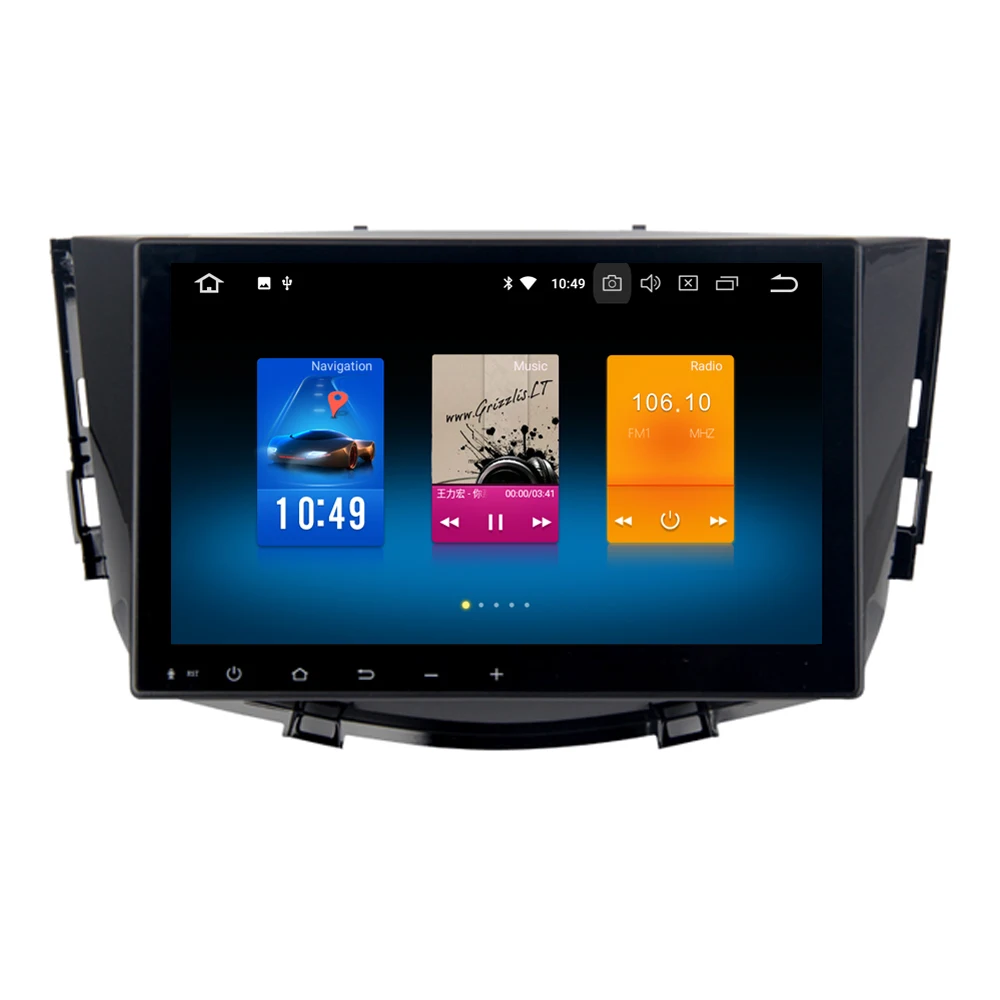Автомагнитола RoverOne мультимедийный плеер для Lifan X60 2011 2016 Android 9 0 сенсорный экран