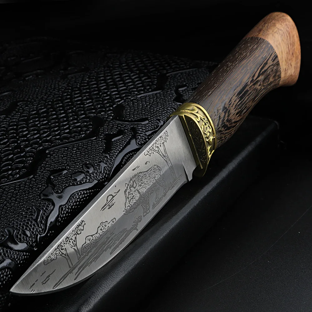 

XUAN FENG outdoor camping knife high hardness short knife survival knife hunting knife straight knife