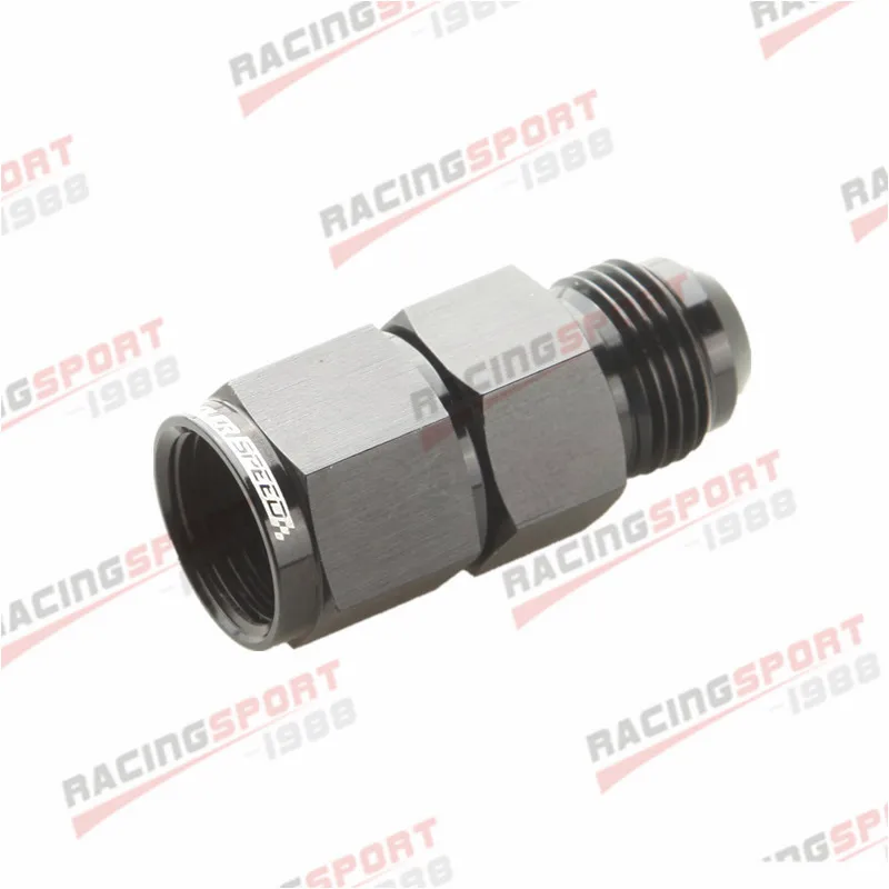 8AN AN8 male to 8 AN female с 1/8 &quotNPT gauge port adapter топливный черный/синий|an8 black|gauge adapteran |