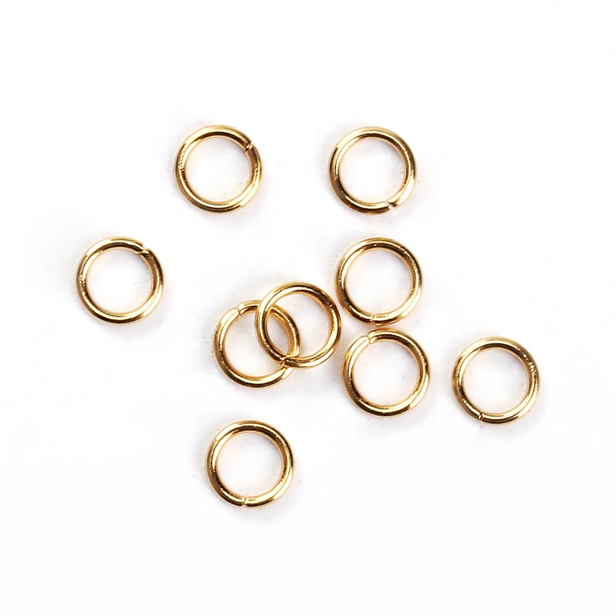 50 PCs 3,5 mm-6mm Edelstahl Stecker Jump Ringe Links Haken Verschlüsse Für Diy Schmuck Finding Herstellung Zubehör – Detail 4