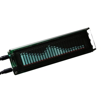 

15 Level VFD Music Audio Spectrum indicator Amplifier Board Level indicator VU Meter Speed Adjustable AGC Mode With Case