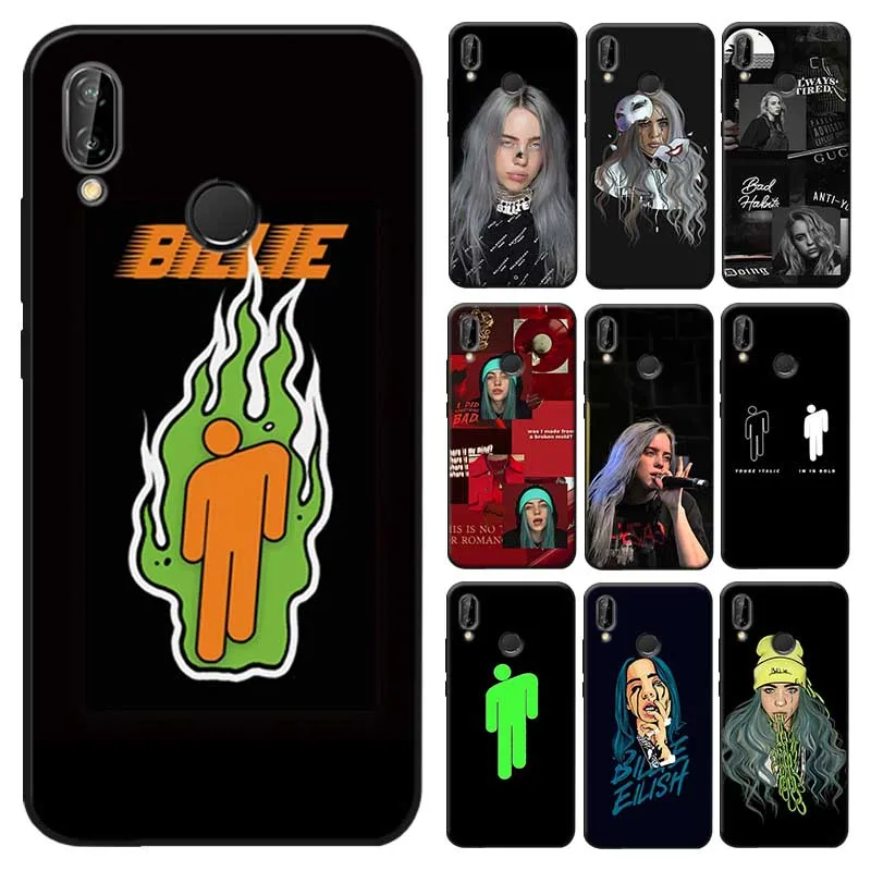 Для Xiaomi Redmi note 7 k20 pro 5 6 4x 7a Мягкий силиконовый чехол для телефона Billie Eilish Khalid Music Singer
