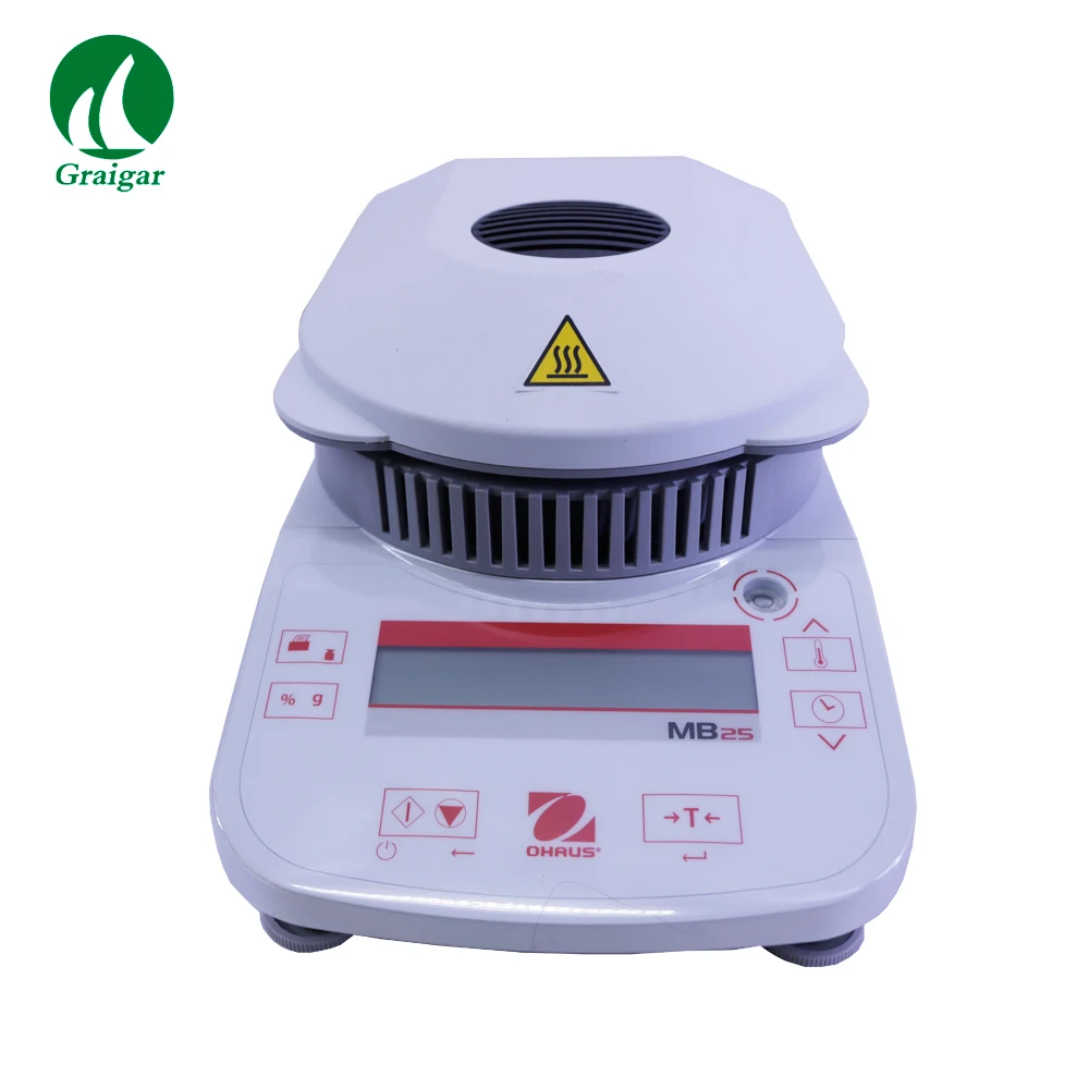 

New Version Ohaus Grain Moisture Analyzer MB25 Repeatibility 0.1g Per Second Moisture Meter Repeatibility 0.01g
