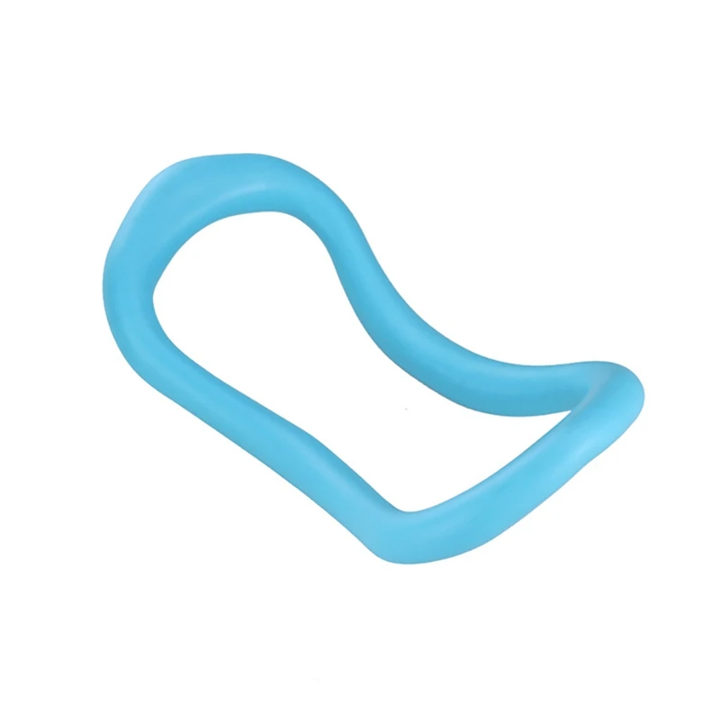 Blue Круги для йоги, растягивающиеся кольца для дома, для женщин, для фитнеса, массажа, тренажерного зала, тренировок, пилатеса, бодибилдинга, аксессуары для упражнений - Цвет: Blue
