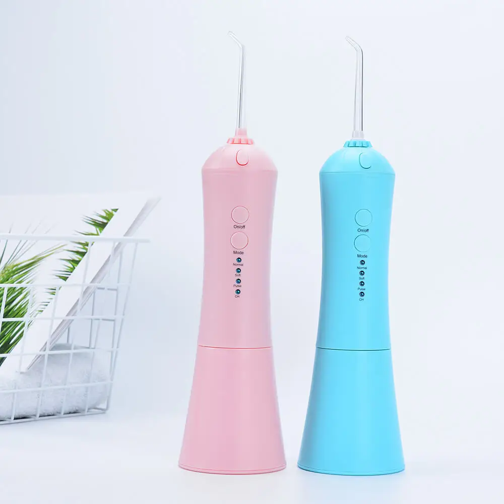

Portable Electric Oral Irrigator 230ML Travel Water Dental Flosser USB Rechargeable Water Jet Floss Waterproof Teeth Cleaner