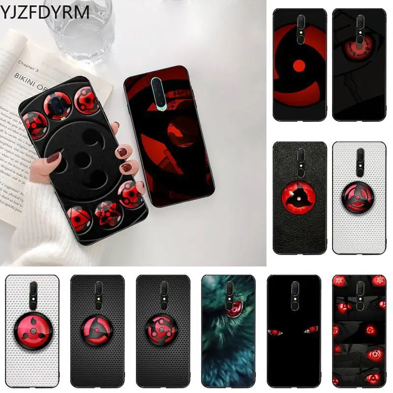 

Anime Naruto Mangekyou Sharingan Phone Case For Oppo A5 A9 2020 Reno2 z Renoace 3pro A73S A71 F11