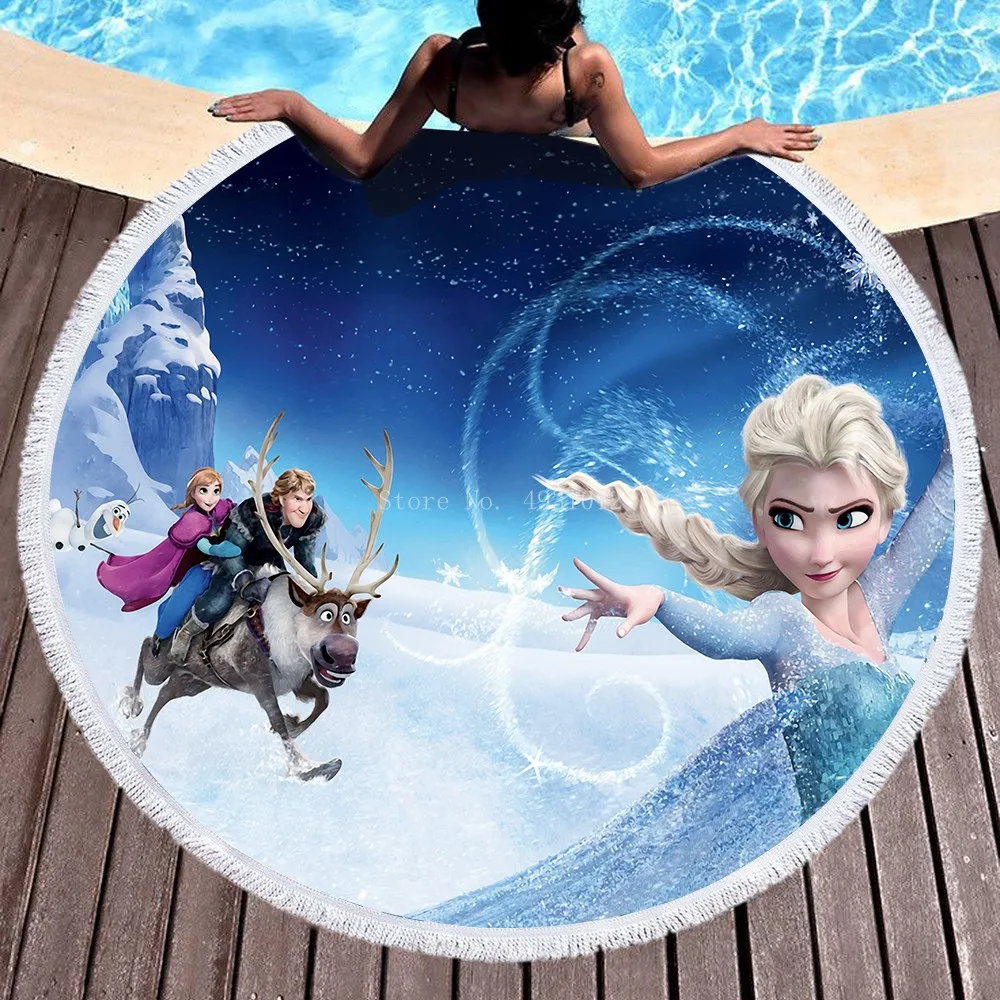 Toalha de praia Disney Frozen – Vickylandia
