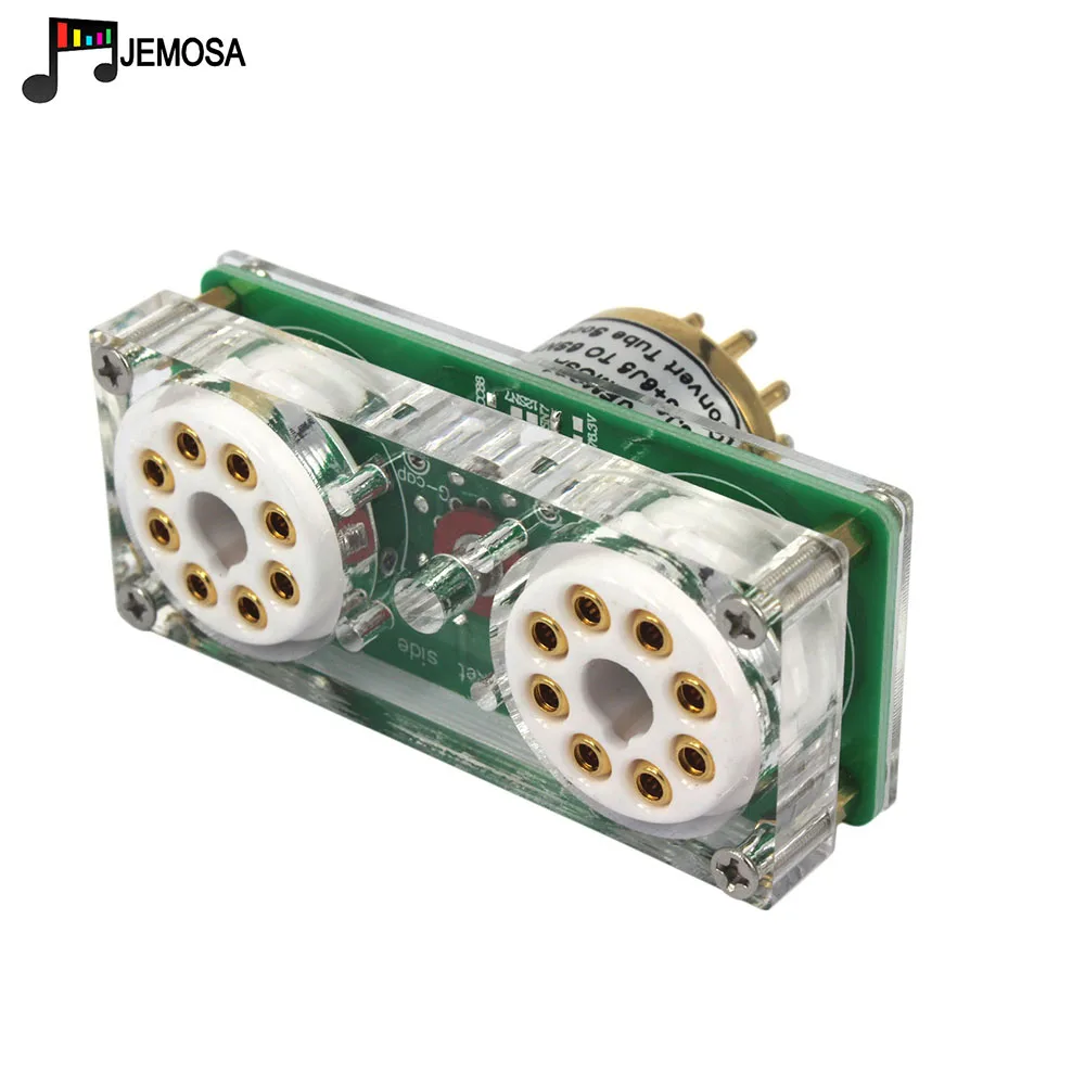 1 шт. 6J5+ 6J5 до 6SN7 вакуумная трубка два 8 контактов на один 8 контактов DIY аудио усилитель вакуумная трубка Конвертация гнездо адаптера