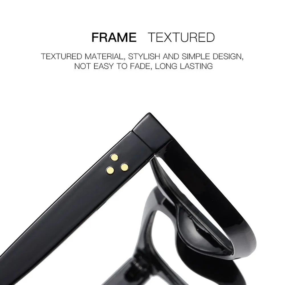 Übergroße quadratische Lesebrille Männer Frauen großen Rahmen Mode Presbyopie Brillen Dioptrien 1.0 ~ 4,0 – Detail 3