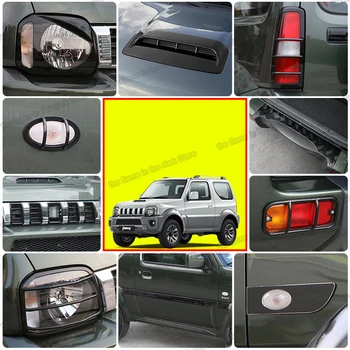 

Lsrtw2017 Abs Car Accessories Front Grill Turning Light Headlight Cover Door Edge Strip for Suzuki Jimny