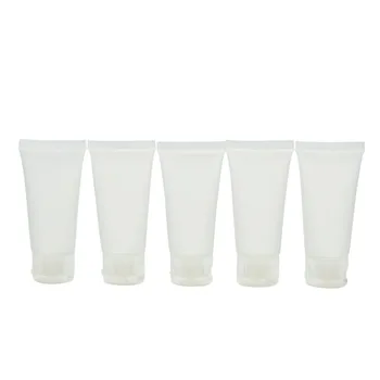 

Hot Sale 5Pcs/lot Clear Refillable Bottles Empty Clear Tube Cosmetic Cream Lotion Containers Makeup Tools 20ml/ 30ml/ 50ml/100ml