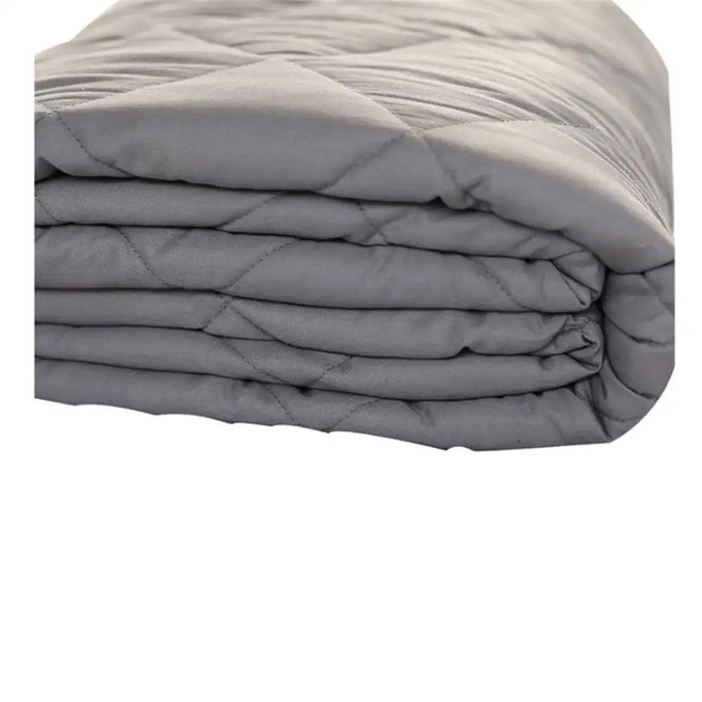 Weighted Blanket Cotton+ fiber Glass Beads Environmentally Friendly Ventilation Relieve Stress Children Adults Weight Blanket