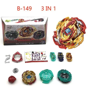 

New Metal Burst GT B149 3 In 1 Gyro With Launcher Top Kids Gift Toy
