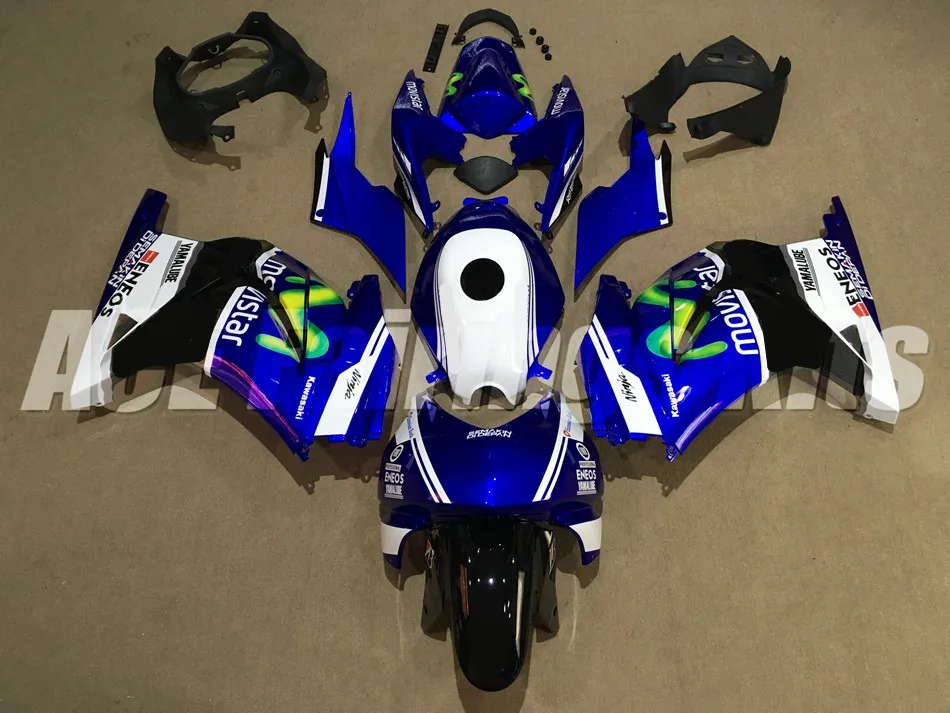 ABS Обтекатели набор подходит для Kawasaki Ninja 250 EX250 ZXR250 2008- 08 09 10 11 12 13 14(литья под давлением)+ крышка бака гонки