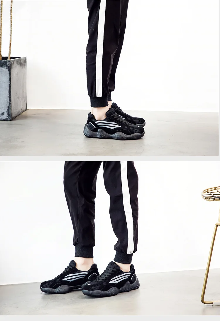 primavera y verano nuevo красный Harajuku moda cómoda salvaje Повседневный транспарантный malla Zapatos mujer