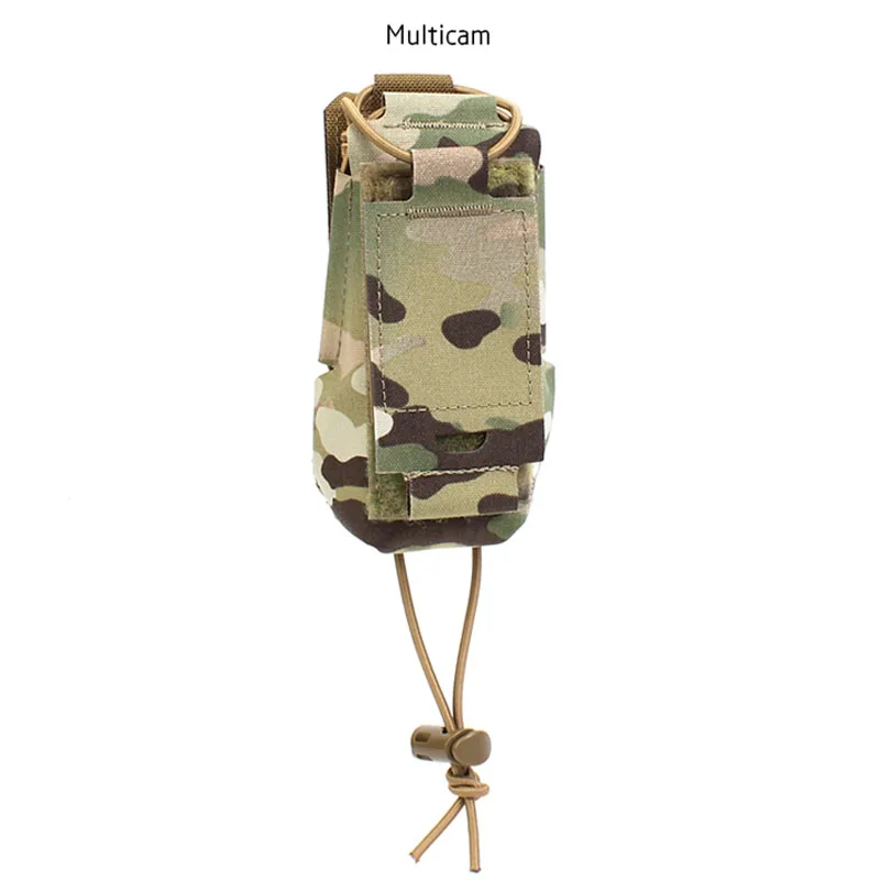 Outdoor CS TACTICAL Gridlok BAOFENG/POFUNG UV5R UV82 Radio Pouch Molle Pouch Intercom Walkie Talkie Bag 2