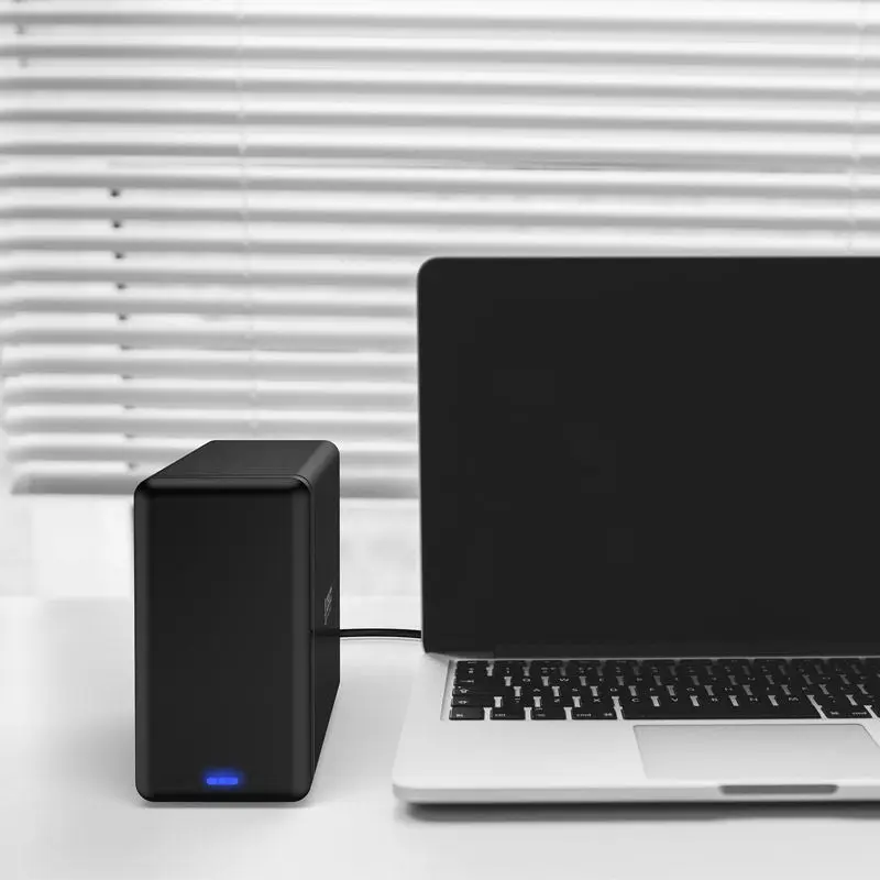  Funda de disco duro de tipo C Orico Ns200Rc3 2 Bays con soporte para Raid 20Tb de almacenamiento Us