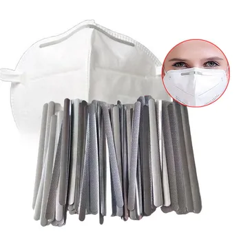 

Mask Nose Bridge Flat Aluminum Nose Bridge Clip for DIY Mask Handmade Making