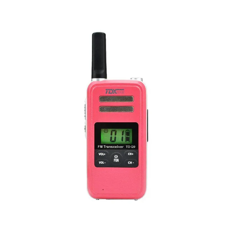 

Handheld Small Two Way Radio Color PMR 446 0.5W Mini Kids License Free Walkie Talkie