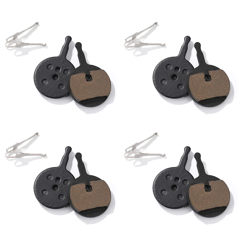 4 Pairs Bicycle Bike Cycling Disc Brake Pads For SHIMANO SRAM AVID HAYES Magura Formula and Scooter bicycle disc brake pads brake pads bike brake pads