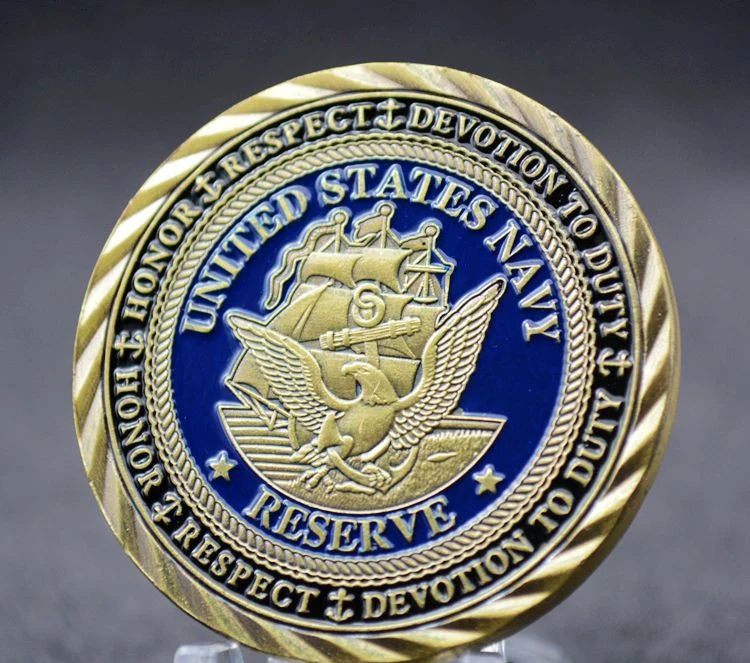 Монета ВМС США USN ВМС США Коза вызов коллекционные монеты для сувенира