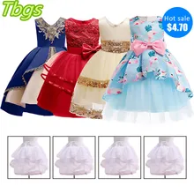 Вечерние платья принцессы для маленьких девочек; платье-пачка с v-образным вырезом на свадьбу; одежда для детей девочек; Детский Рождественский Костюм