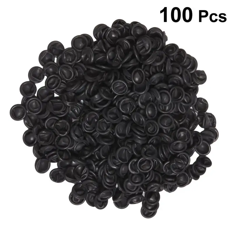 ROSENICE100pcs пальцев крышка одноразовые латексные перчатки без пальцев Крышка для живописи