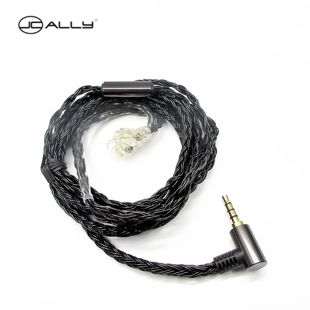 Jcly JC16S Cable de actualización de auriculares HIFI, 16 Partes, 480 núcleos, para Shure MMCX