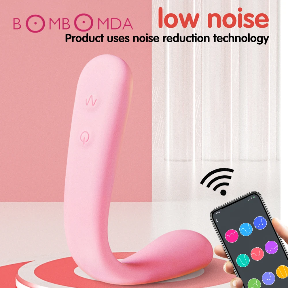 U type APP Bluetooth многоскоростные Вибраторы интимные игрушки для взрослых приложение