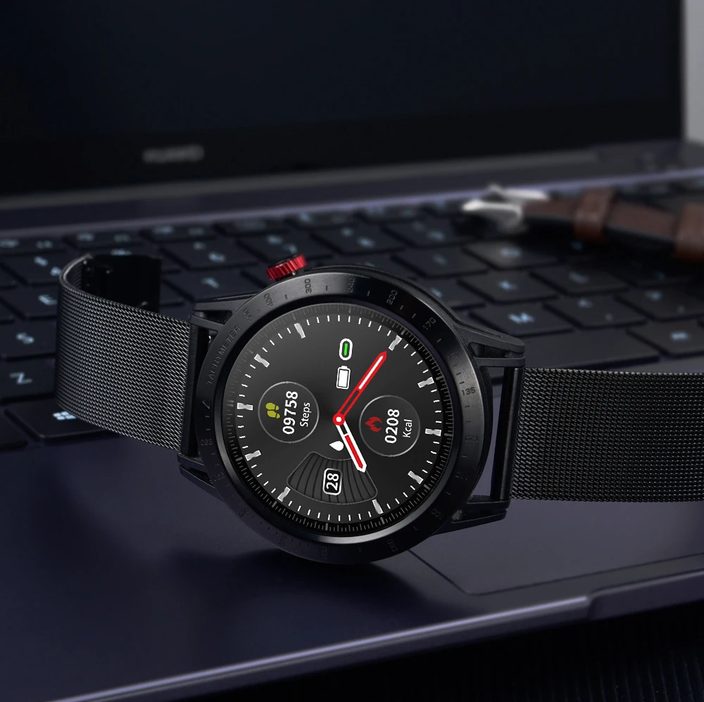 TimeOwner крест Bluetooth Смарт часы водонепроницаемые спортивные часы монитор сердечного ритма во время сна SMS напоминание полный сенсорный фитнес-часы
