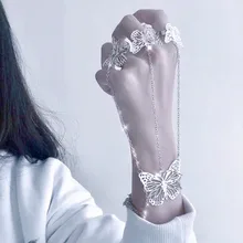 Бабочка Барокко стильный браслет ожерелье готика аксессуары для ручных костюмов